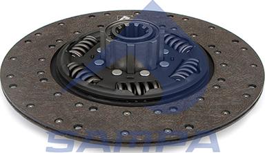 Sampa 202.349 - Clutch Disc autospares.lv