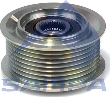 Sampa 202.218 - Pulley, alternator, freewheel clutch autospares.lv