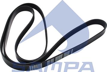 Sampa 207.243 - V-Ribbed Belt autospares.lv