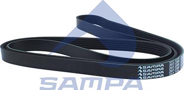 Sampa 207.259 - V-Ribbed Belt autospares.lv