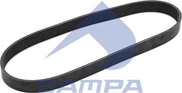 Sampa 207.257 - V-Ribbed Belt autospares.lv