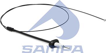 Sampa 210.408 - Cable, parking brake autospares.lv