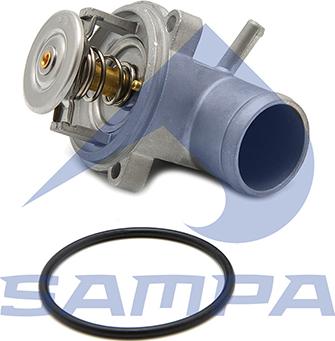 Sampa 210.002 - Coolant thermostat / housing autospares.lv