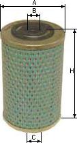 SAMPIYON FILTER CE 1031 - Oil Filter autospares.lv