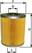 SAMPIYON FILTER CE 1370 M - Fuel filter autospares.lv