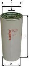 SAMPIYON FILTER CS 1425 1 - Oil Filter autospares.lv