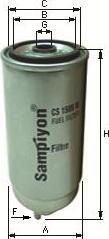 SAMPIYON FILTER CS 1589 M - Fuel filter autospares.lv