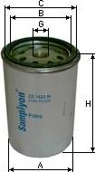 SAMPIYON FILTER CS 1544 M - Fuel filter autospares.lv