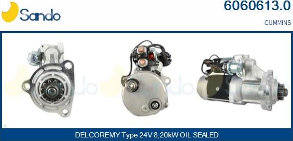 Sando 6060613.0 - Starter autospares.lv