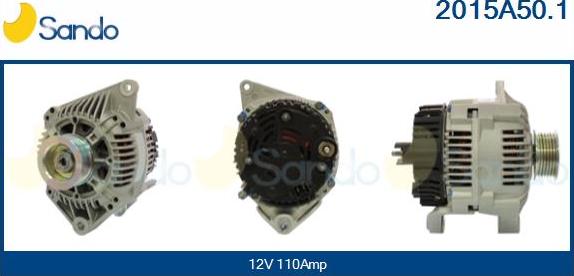 Sando 2015A50.1 - Alternator autospares.lv