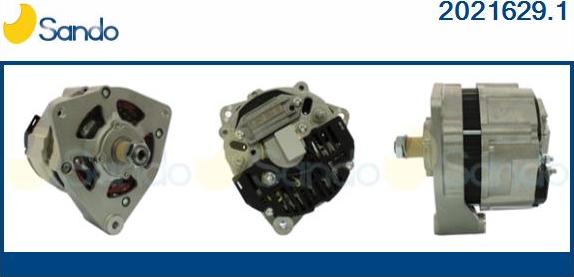 Sando 2021629.1 - Alternator autospares.lv