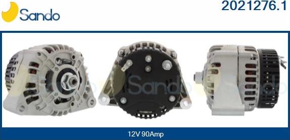 Sando 2021276.1 - Alternator autospares.lv