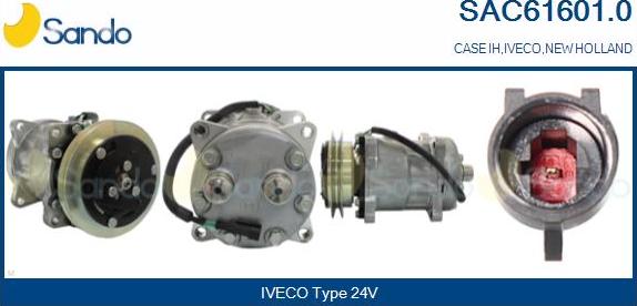 Sando SAC61601.0 - Compressor, air conditioning autospares.lv