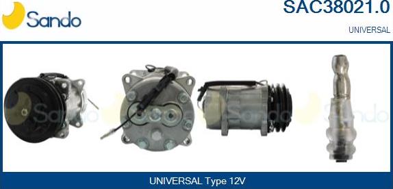 Sando SAC38021.0 - Compressor, air conditioning autospares.lv