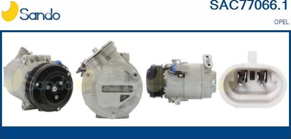 Sando SAC77066.1 - Compressor, air conditioning autospares.lv