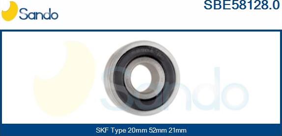 Sando SBE58128.0 - Bearing autospares.lv