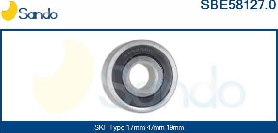 Sando SBE58127.0 - Bearing autospares.lv