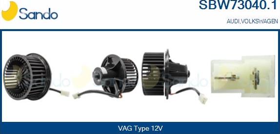 Sando SBW73040.1 - Interior Blower autospares.lv