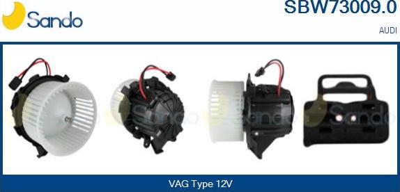 Sando SBW73009.0 - Interior Blower autospares.lv