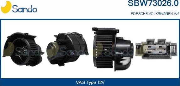 Sando SBW73026.0 - Interior Blower autospares.lv