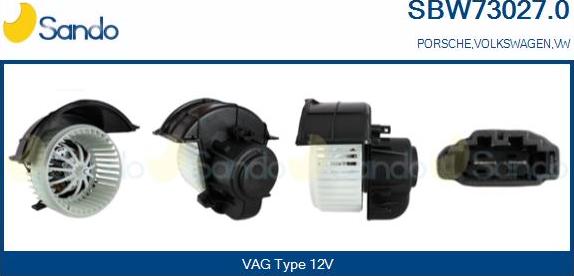 Sando SBW73027.0 - Interior Blower autospares.lv