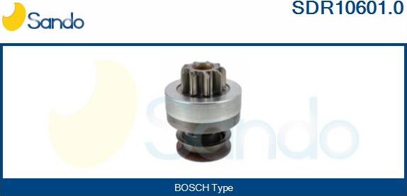 Sando SDR10601.0 - Pinion, bendix, starter autospares.lv