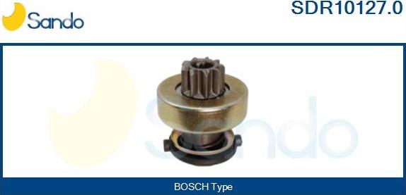 Sando SDR10127.0 - Pinion, bendix, starter autospares.lv