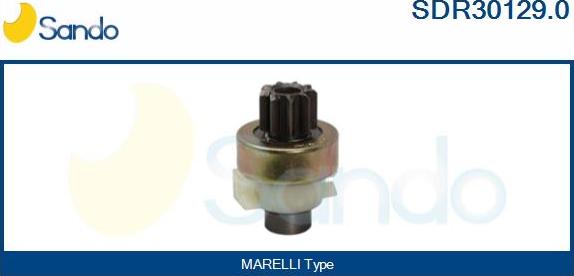 Sando SDR30129.0 - Pinion, bendix, starter autospares.lv