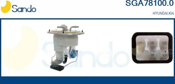 Sando SGA78100.0 - Fuel Supply Module autospares.lv