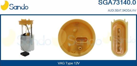 Sando SGA73140.0 - Fuel Supply Module autospares.lv
