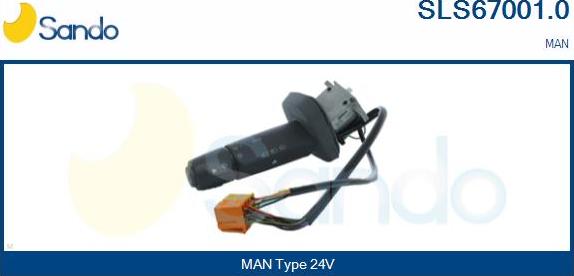 Sando SLS67001.0 - Steering Column Switch autospares.lv