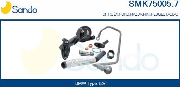 Sando SMK75005.7 - Mounting Kit, charger autospares.lv