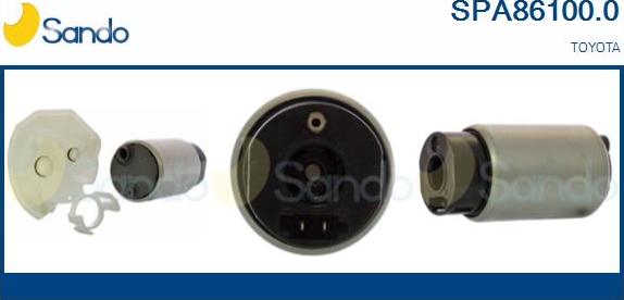 Sando SPA86100.0 - Fuel Pump autospares.lv