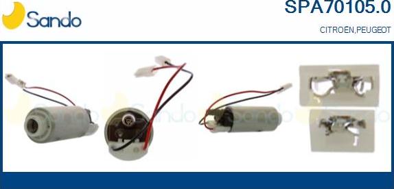 Sando SPA70105.0 - Fuel Pump autospares.lv