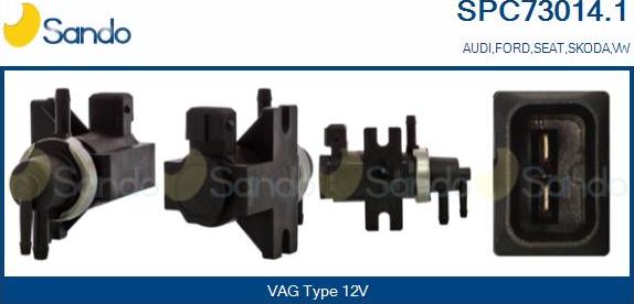 Sando SPC73014.1 - Pressure Converter, exhaust control autospares.lv