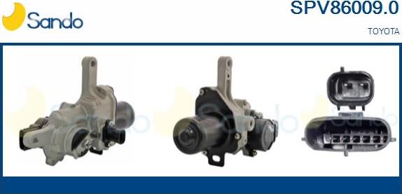 Sando SPV86009.0 - Boost Pressure Control Valve autospares.lv