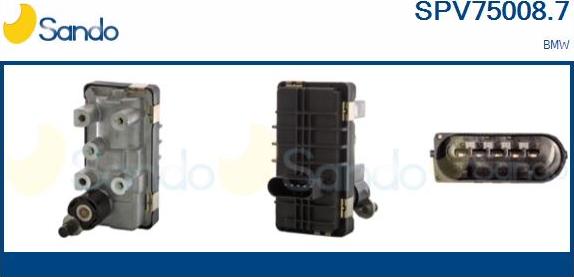 Sando SPV75008.7 - Boost Pressure Control Valve autospares.lv
