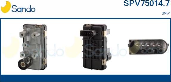 Sando SPV75014.7 - Boost Pressure Control Valve autospares.lv