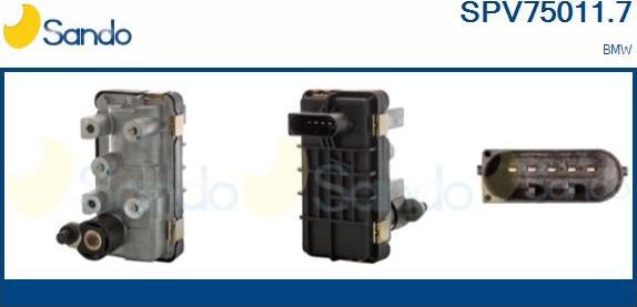 Sando SPV75011.7 - Boost Pressure Control Valve autospares.lv