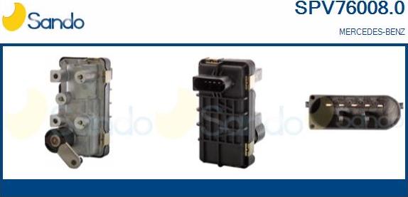 Sando SPV76008.0 - Boost Pressure Control Valve autospares.lv