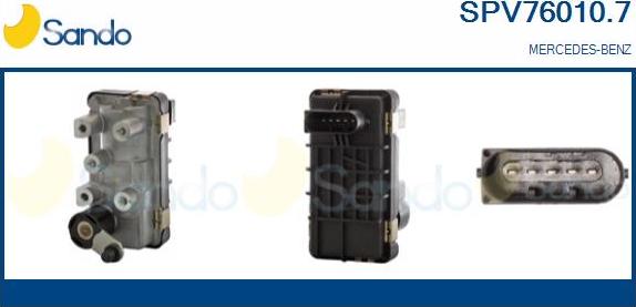 Sando SPV76010.7 - Boost Pressure Control Valve autospares.lv