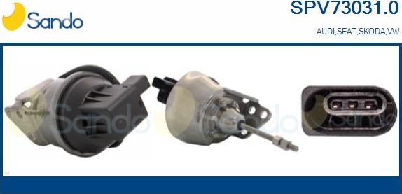 Sando SPV73031.0 - Boost Pressure Control Valve autospares.lv