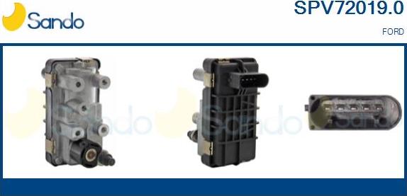 Sando SPV72019.0 - Boost Pressure Control Valve autospares.lv