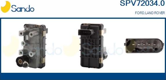 Sando SPV72034.0 - Boost Pressure Control Valve autospares.lv