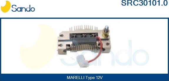 Sando SRC30101.0 - Rectifier, alternator autospares.lv