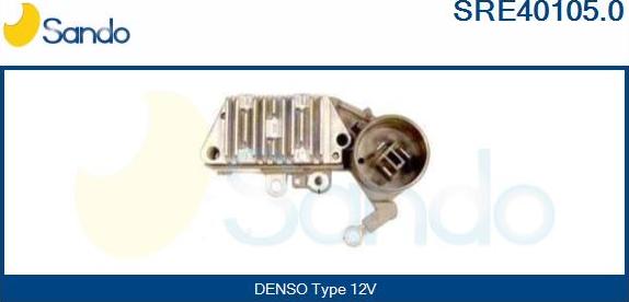 Sando SRE40105.0 - Voltage regulator, alternator autospares.lv