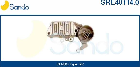 Sando SRE40114.0 - Voltage regulator, alternator autospares.lv