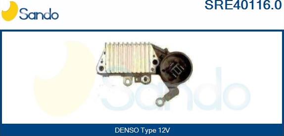 Sando SRE40116.0 - Voltage regulator, alternator autospares.lv