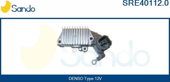 Sando SRE40112.0 - Voltage regulator, alternator autospares.lv