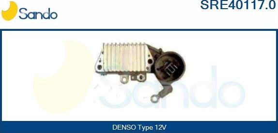 Sando SRE40117.0 - Voltage regulator, alternator autospares.lv